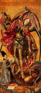 Saint Michel triomphe du Diable, 1468, 1946