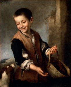 Garçon avec un chien, vers 1650-1660