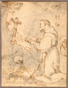 Saint François en prière - Bartolomé Esteban Murillo