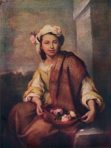 La Fille aux fleurs, 1665-70 - Bartolomé Esteban Murillo
