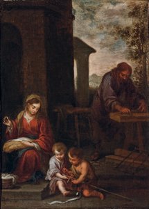 La Sainte Famille avec le petit Saint Jean-Baptiste, 1660-70 - Bartolomé Esteban Murillo