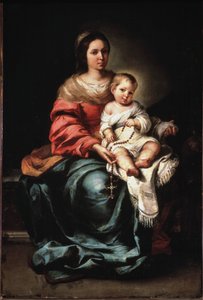 Vierge du Rosaire - Bartolomé Esteban Murillo