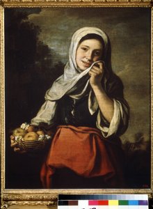 Jeune fille marchande de fruits - Bartolomé Esteban Murillo