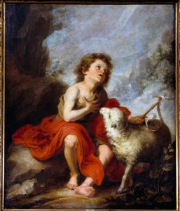 Représentation de Saint Jean-Baptiste enfant - Bartolomé Esteban Murillo