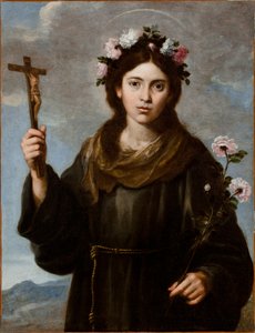 Sainte Rose de Viterbe (1233-51) - Bartolome Esteban school of Murillo