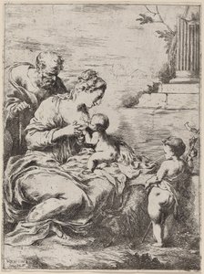 La Sainte Famille avec Saint Jean