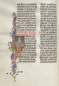 Missale: Fol. 124v: Christ portant la croix, 1469