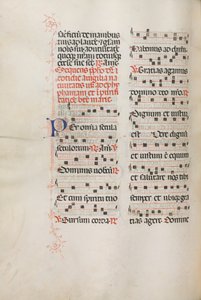 Missale : Fol. 176v : Musique pour diverses prières ordinaires, 1469 - Bartolomeo Caporali