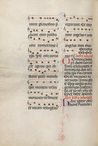 Missale: Fol. 179v: Musique pour diverses prières ordinaires, 1469 - Bartolomeo Caporali