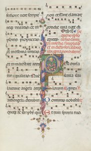 Missale: Fol. 183: Décoration de feuillage, 1469 - Bartolomeo Caporali