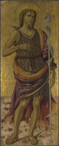 Saint Jean-Baptiste du retable : La Vierge et l