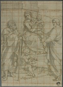 Sainte Famille avec Saint Jean l