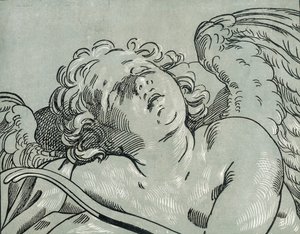 Un cupidon endormi, 1630-45 - Bartolomeo Coriolano
