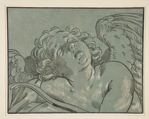 Cupidon endormi - Bartolomeo Coriolano