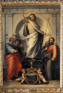 Christ ressuscite parmi les évangélistes