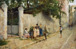 À la fontaine - Bartolomeo Giuliano