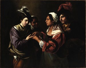 Le diseur de bonne aventure - Bartolomeo Manfredi