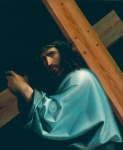 Christ portant la croix, par Montagna, Bartolomeo (1449-1523) - Bartolomeo Montagna
