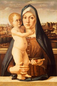 Madone et Enfant, par Bartolomeo Montagna - Bartolomeo Montagna