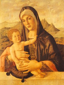 Madonna et Enfant assis - Bartolomeo Montagna