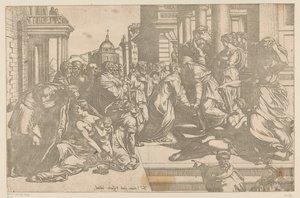Visitation - Bartolomeo Passarotti