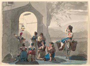 Ave Maria à Tivoli - Bartolomeo Pinelli