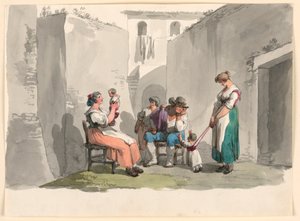 À Tivoli - Bartolomeo Pinelli