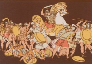 P Decius Mus se dévouant pour son pays