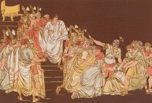 La mort de Virginie - Bartolomeo Pinelli