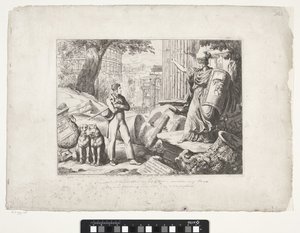 Page de titre avec Bartolomeo Pinelli et Rome