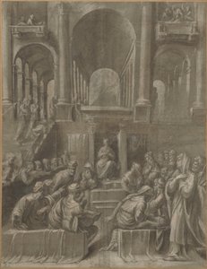 Le Christ parmi les docteurs - Bartolomeo Ramenghi