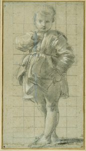Un jeune garçon debout - Bartolomeo Schedoni