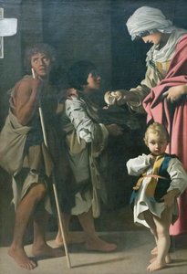 La Charité de Sainte Élisabeth de Hongrie - Bartolomeo Schedoni