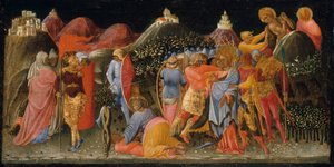 La trahison du Christ, vers 1445-50 - Bartolomeo di Tommaso