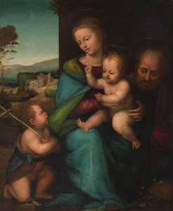 La Sainte Famille avec l