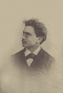 Portrait du compositeur Hans Huber, 1898 - Basel . Photo studio Taescher and