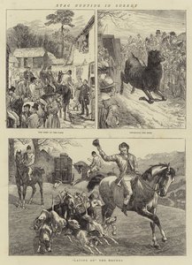 Chasse au cerf dans le Surrey - Basil Bradley