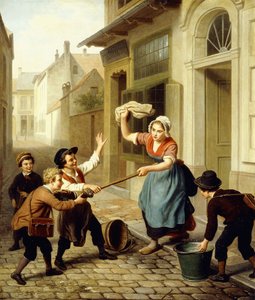 Les farceurs, 1866 - Basile de Loose