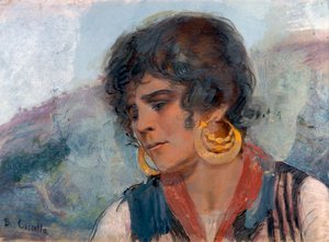 Paysanne de Rapino - Basilio Cascella