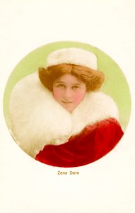 Zena Dare 1887-1975, actrice anglaise, début du 20e siècle - Bassano Studio