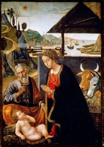 La Nativité du Christ, fin du 15ème ou début du 16ème siècle