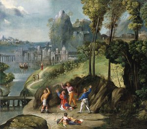 La lapidation de Saint Étienne
