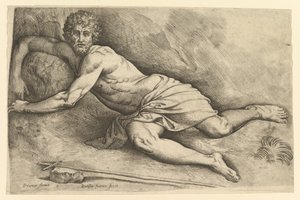 Saint Jean-Baptiste dans le désert, ca. 1552-54 - Battista Franco Veneziano