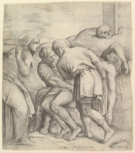 La Mise au tombeau - Battista Franco Veneziano