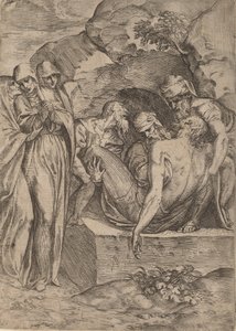 La Mise au tombeau, 1515-1573 - Battista del Moro