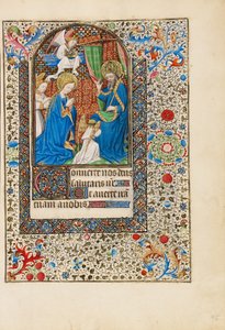 Le couronnement de la Vierge - Bedford Master