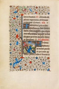 La lapidation de saint Étienne - Bedford Master