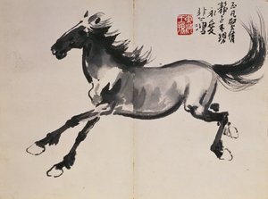 Cheval au galop