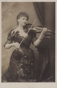 Wilma Neruda, Lady Halle, violoniste morave - Belgian Photographer
