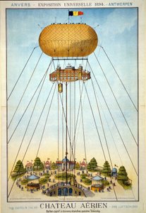 Château aérien, Exposition Universelle, 1894 - Belgian School